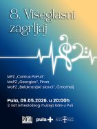 8 Viseglasni zagrljaj Plakat